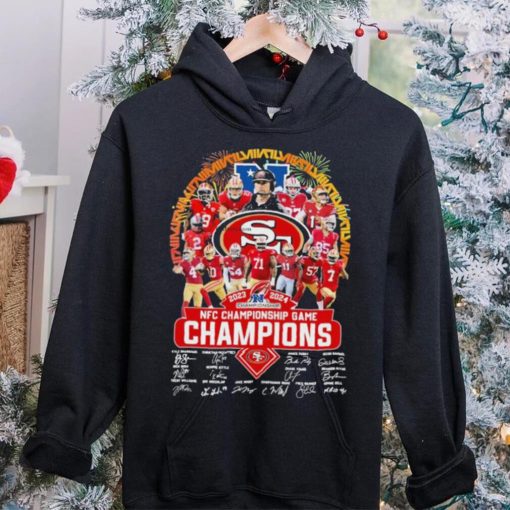 Official 2023 2024 NFC Championship Game Champions San Francisco 49ers T Shirt