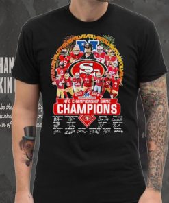 Official 2023 2024 NFC Championship Game Champions San Francisco 49ers T Shirt