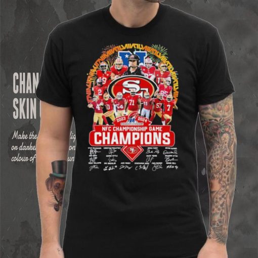 Official 2023 2024 NFC Championship Game Champions San Francisco 49ers T Shirt