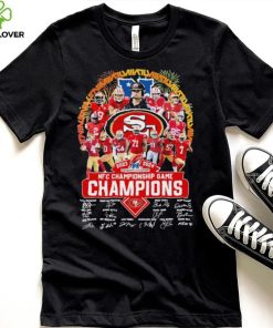 Official 2023 2024 NFC Championship Game Champions San Francisco 49ers T Shirt