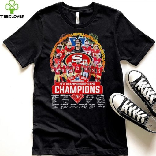 Official 2023 2024 NFC Championship Game Champions San Francisco 49ers T Shirt