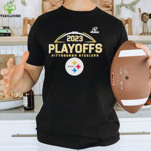 Official 2023 2024 NFL playoffs Pittsburgh Steelers logo T hoodie, sweater, longsleeve, shirt v-neck, t-shirt