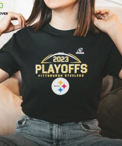 Official 2023 2024 NFL playoffs Pittsburgh Steelers logo T hoodie, sweater, longsleeve, shirt v-neck, t-shirt