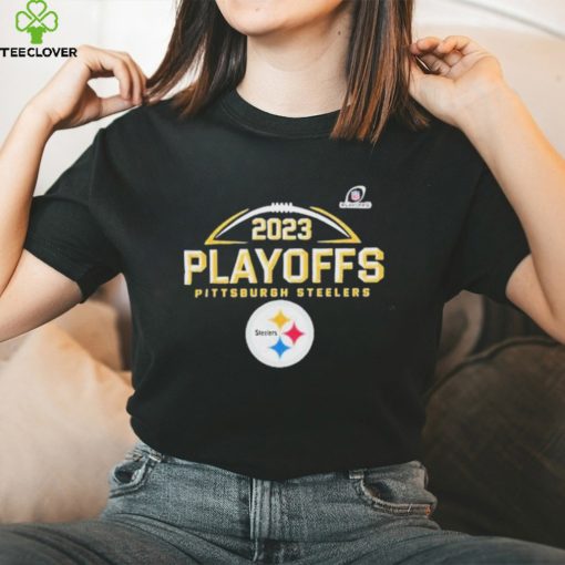 Official 2023 2024 NFL playoffs Pittsburgh Steelers logo T hoodie, sweater, longsleeve, shirt v-neck, t-shirt