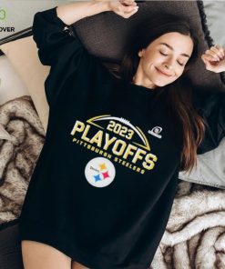 Official 2023 2024 NFL playoffs Pittsburgh Steelers logo T hoodie, sweater, longsleeve, shirt v-neck, t-shirt