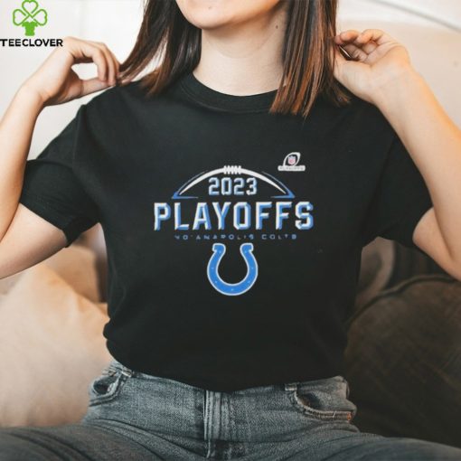 Official 2023 2024 NFL playoffs indianapolis colts logo T hoodie, sweater, longsleeve, shirt v-neck, t-shirt