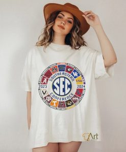 Official 2023 24 sec Football allteam logo shirt