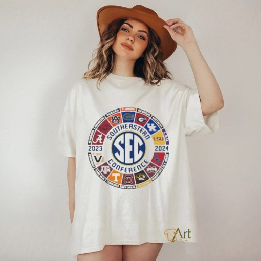 Official 2023 24 sec Football allteam logo shirt
