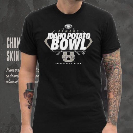 Official 2023 Famous Idaho Potato Bowl Utah State Aggies Football Shirt