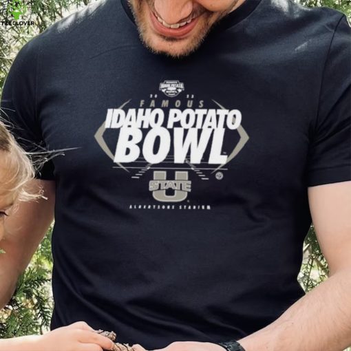 Official 2023 Famous Idaho Potato Bowl Utah State Aggies Football Shirt