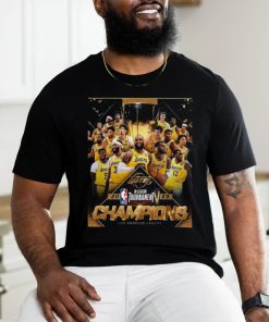 Official 2023 NBA In Season Tournament Champions Los Angeles Lakers Lake Show Art Work Shirt