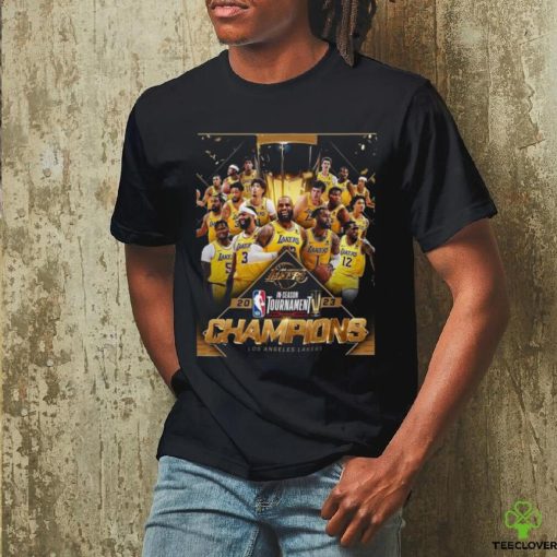 Official 2023 NBA In Season Tournament Champions Los Angeles Lakers Lake Show Art Work Shirt