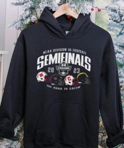 Official 2023 NCAA Division III Football Semifinals The Road To Salem Shirt