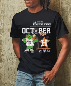 Official 2023 Postseason Houston Astros October Rise 2 Sided Unisex T Shirt