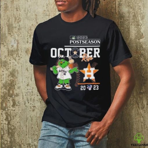 Official 2023 Postseason Houston Astros October Rise 2 Sided Unisex T Shirt