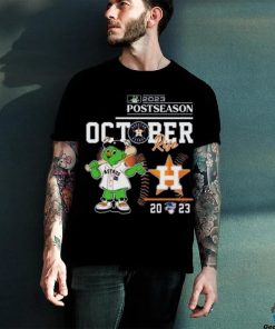 Official 2023 Postseason Houston Astros October Rise 2 Sided Unisex T Shirt