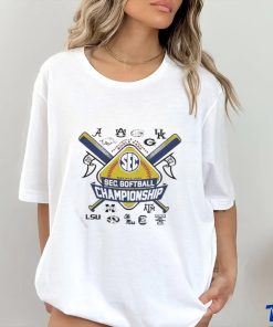 Official 2023 Sec Softball Championship Teams Shirt