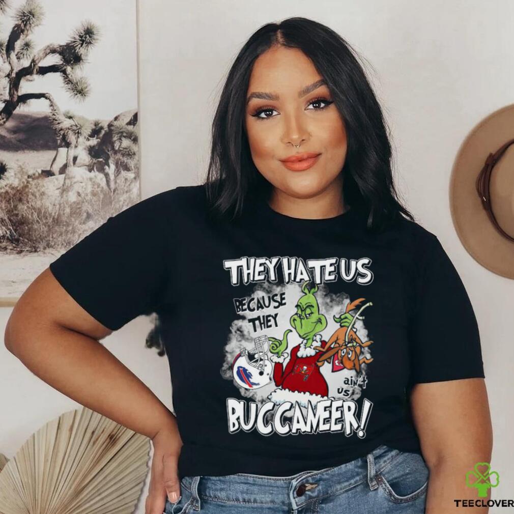 Official 2023 The Grinch They Hate Us Because They Ain’t Us Tampa Bay Buccaneers Christmas T Shirt Official 2023 The Grinch They Hate Us Because They Ain’t Us Tampa Bay Buccaneers Christmas T Shirt