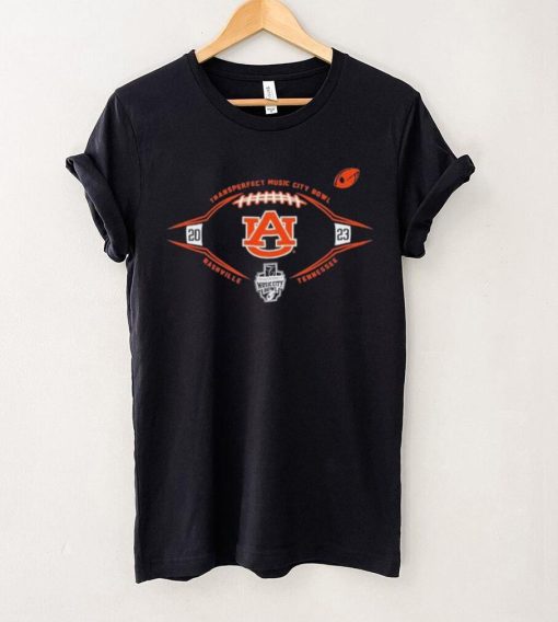 Official 2023 Transperfect Music City Bowl Auburn Tigers Shirt