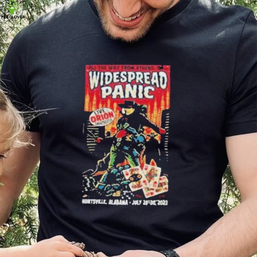 Official 2023 Widespread Panic Tour Huntsville Al Event Tee Shirt