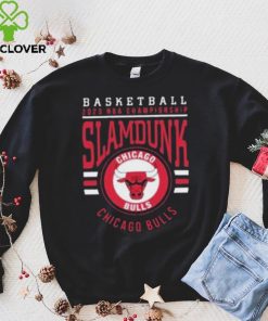 Official 2023 championship slamdunk chicago bulls basketball logo shirt