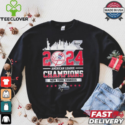 Official 2024 American League Champions New York Yankees T Shirt