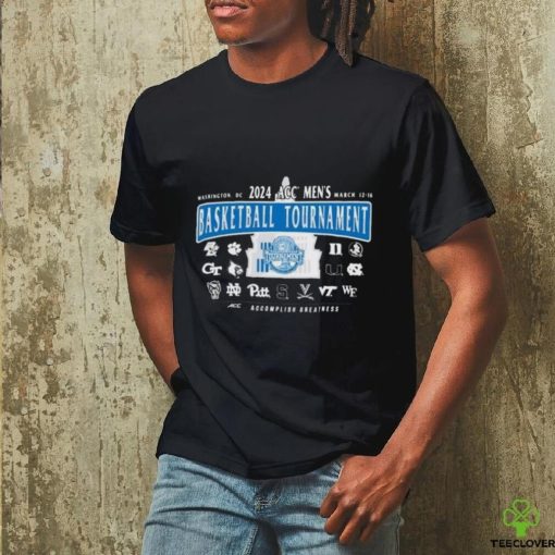 Official 2024 Atlantic Coast Conference Men’s Basketball Tournament Shirt