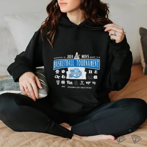 Official 2024 Atlantic Coast Conference Men’s Basketball Tournament Shirt