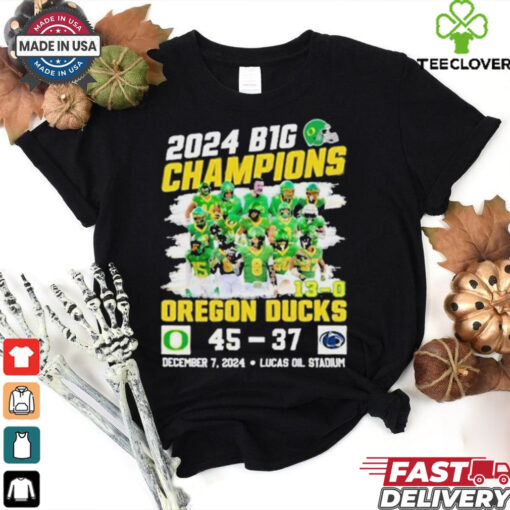 Official 2024 Big 10 Champion Oregon Ducks Unisex T Shirt