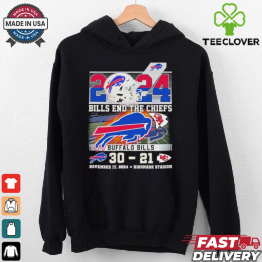 Official 2024 Bills End The Chiefs Buffalo Bills 30 21 Kansas City Chiefs shirt