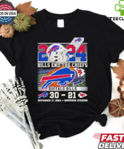 Official 2024 Bills End The Chiefs Buffalo Bills 30 21 Kansas City Chiefs shirt