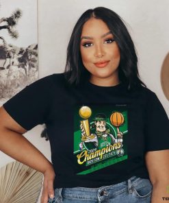 Official 2024 Boston Celtics Mascot 18 Time NBA Finals Champions t shirt