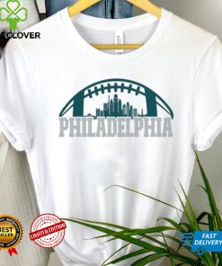 Official 2024 City Philadelphia Football Skyline For Fan T Shirt