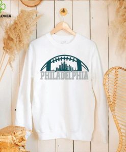 Official 2024 City Philadelphia Football Skyline For Fan T Shirt