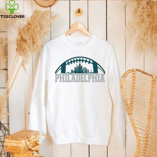 Official 2024 City Philadelphia Football Skyline For Fan T Shirt