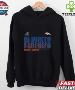 Official 2024 Denver Broncos Vs Kansas City Chiefs NFL Playoffs Broncos Country t shirt