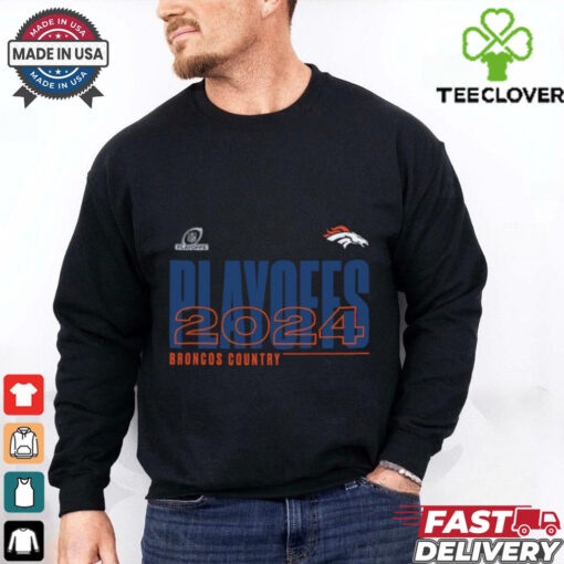 Official 2024 Denver Broncos Vs Kansas City Chiefs NFL Playoffs Broncos Country t shirt