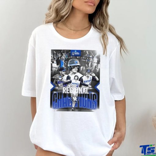 Official 2024 Division Baseball Championship Kentucky Wildcats Regional Champions T shirt
