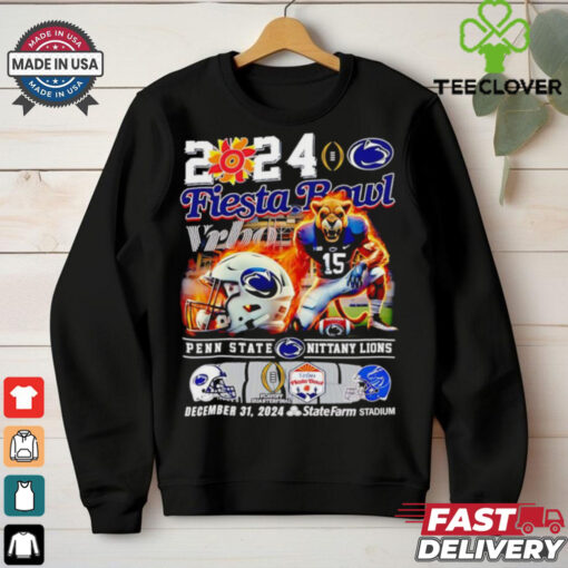Official 2024 Fiesta Bowl Vrbo Penn State Nittany Lions mascot shirt