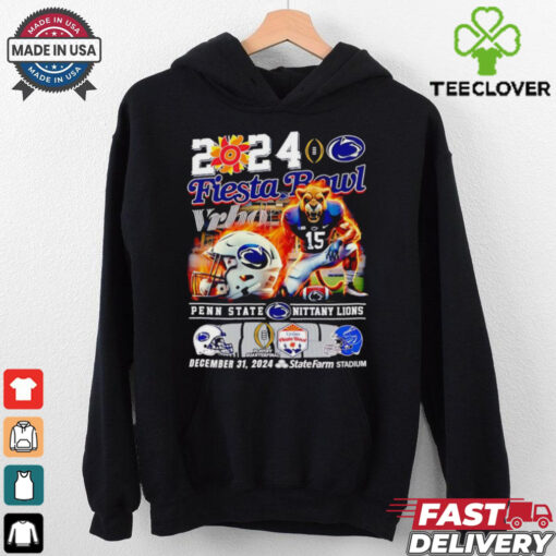 Official 2024 Fiesta Bowl Vrbo Penn State Nittany Lions mascot shirt