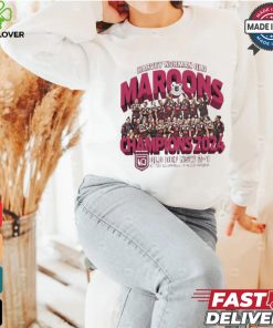 Official 2024 Harvey Norman QLD Maroons Champions shirt