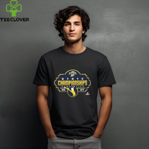 Official 2024 IHSAA Gymnastics State Championships T Shirt