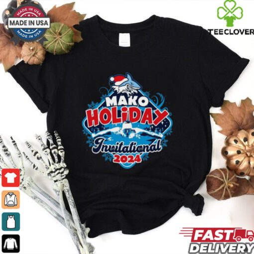 Official 2024 MAKO Swimming Holiday Invitational Shirt