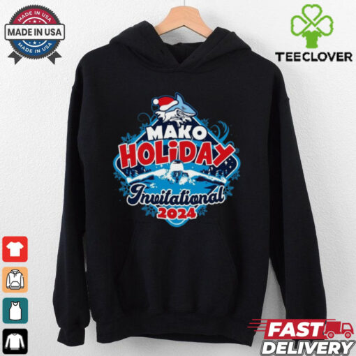 Official 2024 MAKO Swimming Holiday Invitational Shirt