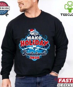 Official 2024 MAKO Swimming Holiday Invitational Shirt