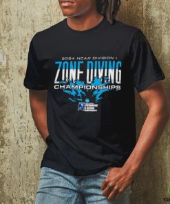 Official 2024 NCAA Division I Zone Diving Championships shirt