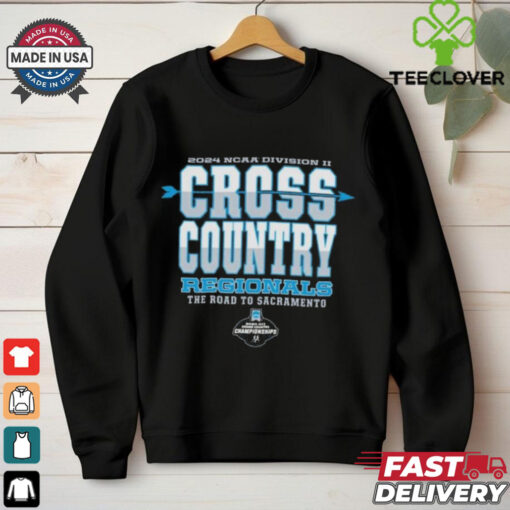 Official 2024 NCAA Division II Cross Country Regionals Championship Shirt