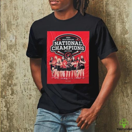 Official 2024 NCAA Women’s Bowling National Champions Official Jacksonville State Gamecocks Shirt