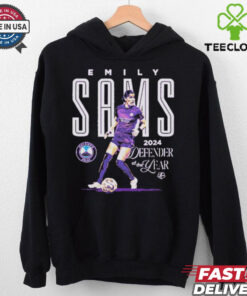 Official 2024 NWSL Defender of the Year Emily Sams Shirt