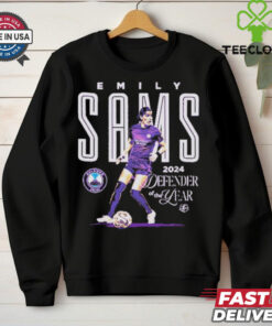 Official 2024 NWSL Defender of the Year Emily Sams Shirt